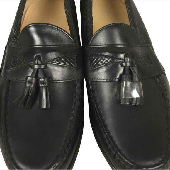 Allen Edmonds Maxfield Black Leather Tassel Loafers Size 11 NEW Dress Shoes main image 5